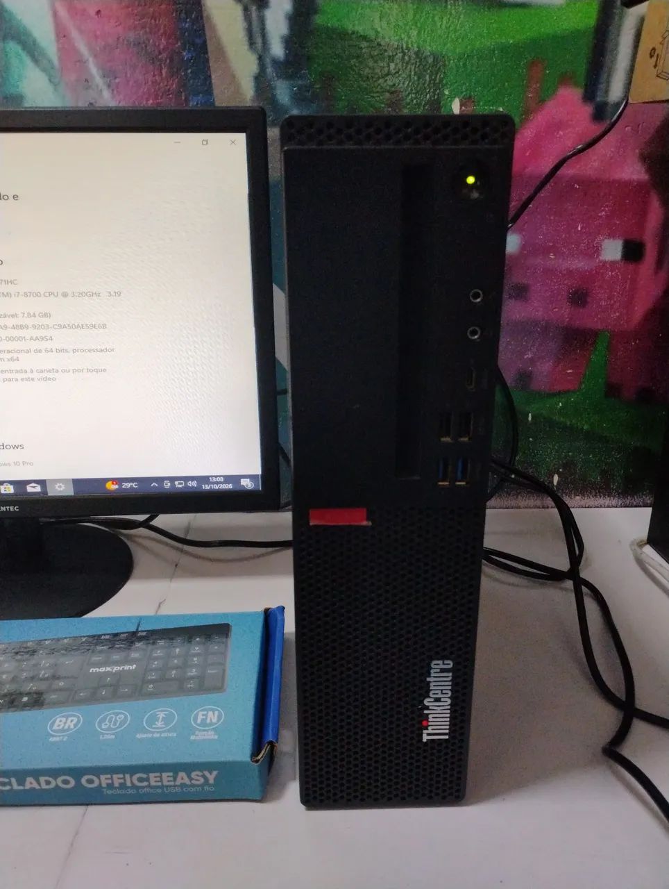 COMPUTADOR LENOVO  i7 de 8ª geração - Foto 3