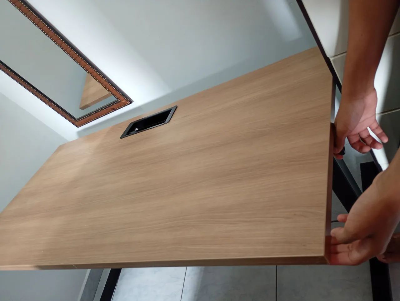 Mesa de escritório de abrir e fechar  - Foto 4
