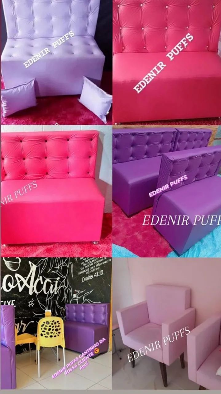 PUFFS DE ESPERA E VARIEDADES  - Foto 3