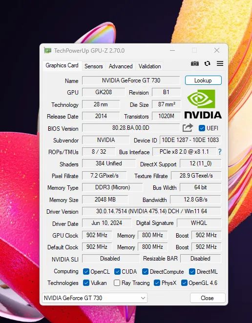 GT 730 2GB SDDR3 64bit INNO 3D - Foto 3