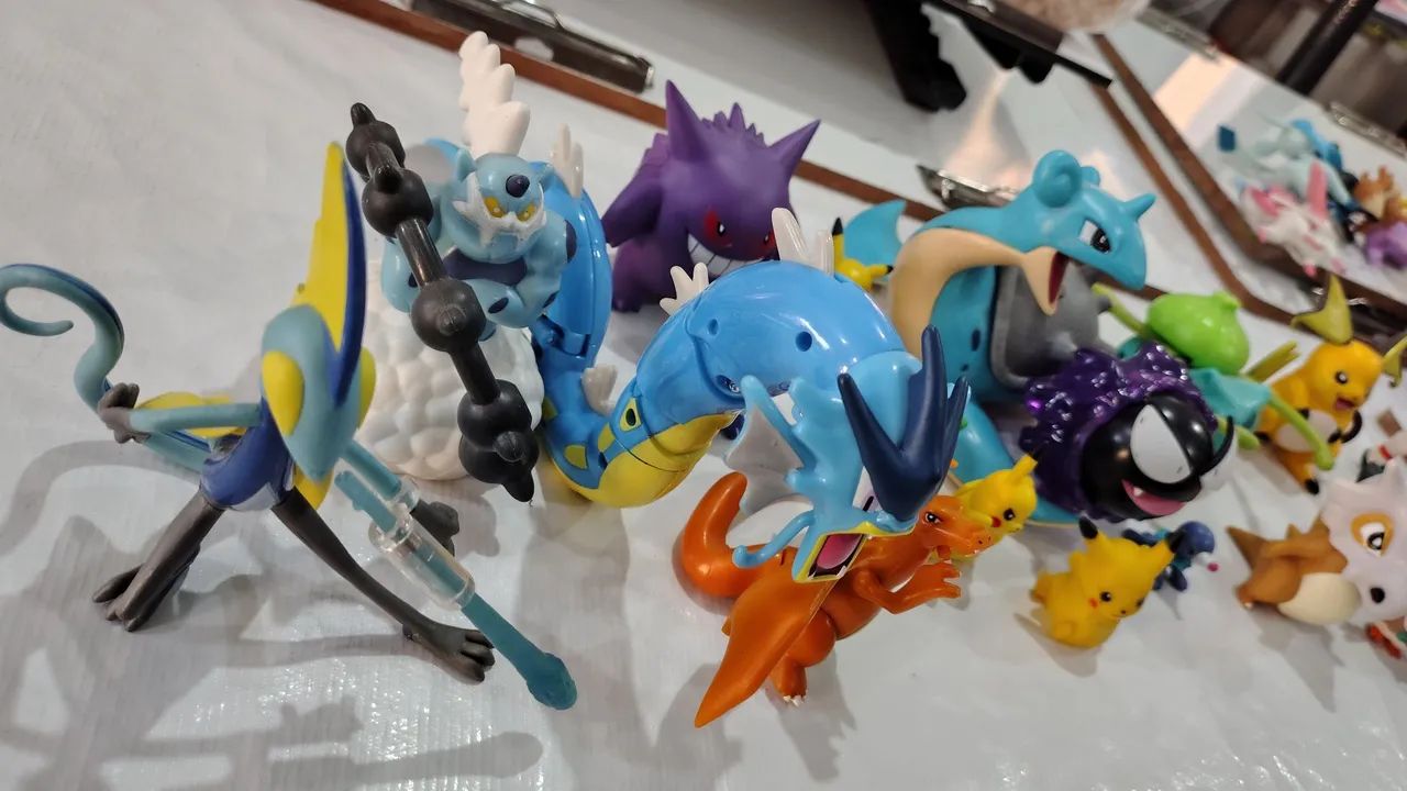 20 pokémons - diversas marcas - actions figures - Foto 2