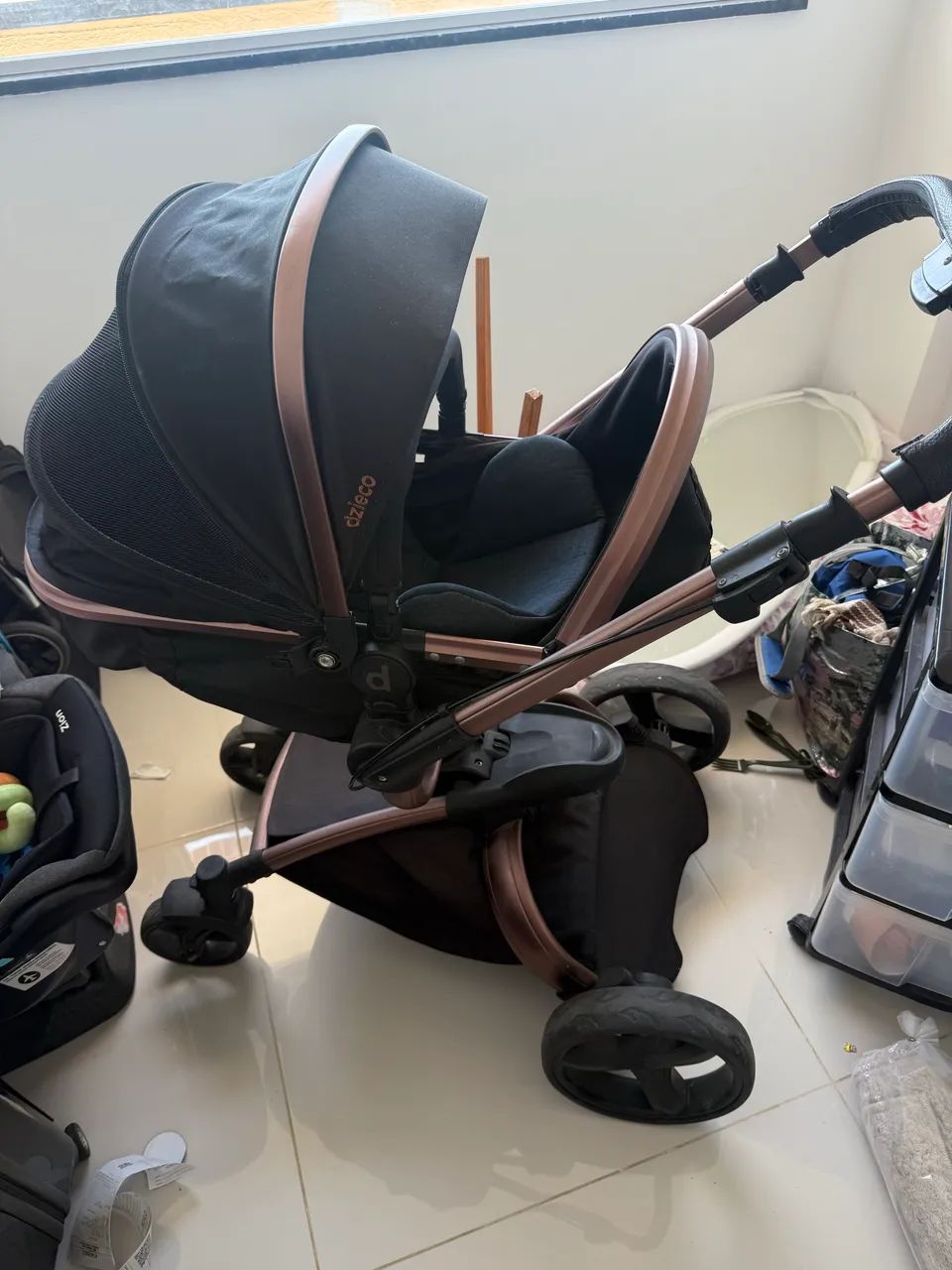 Carrinho de bebê Dzieco Vulkan - Foto 2
