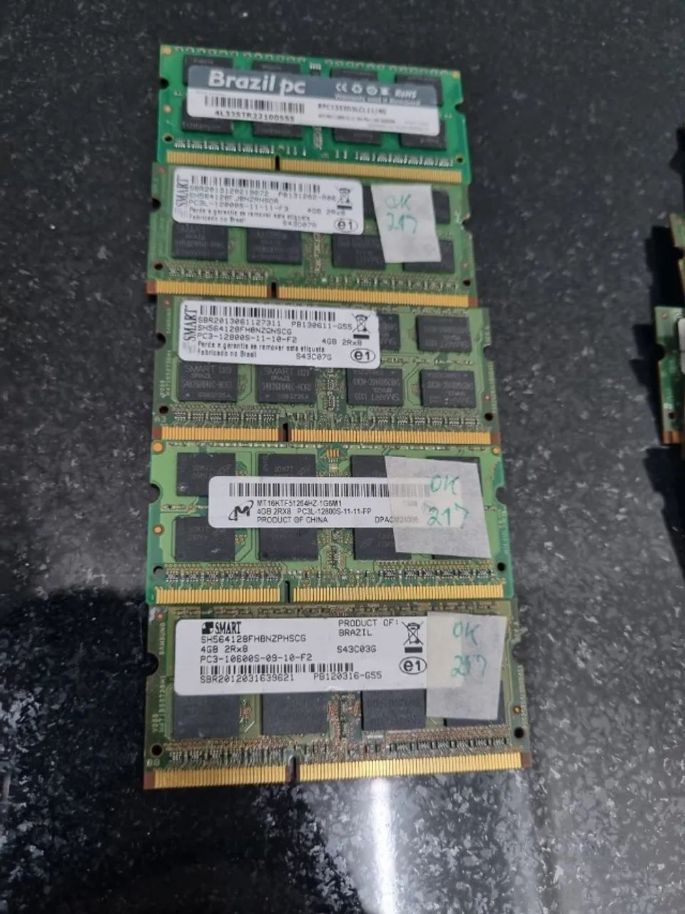 Memória DDR3 1GB Notebook - Funcionando - Foto 2