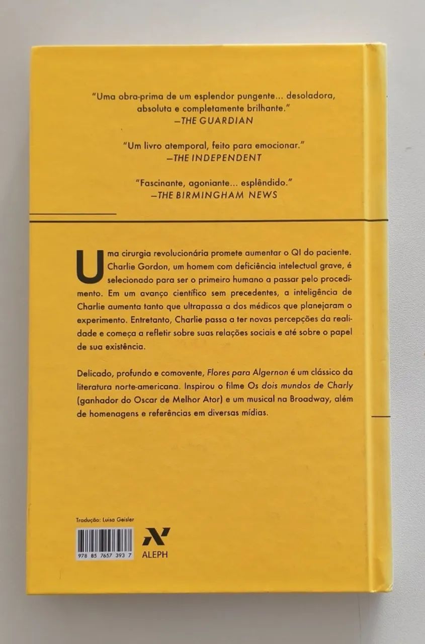 Livro - Flores para Algernon  - Foto 2