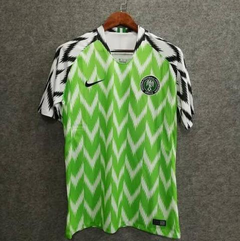 Uniforme oficial seleção Nigéria 2018