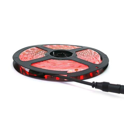 Fita Led 5050 Vermelha Rolo C/ 5m 60 Leds/m Sem Fonte