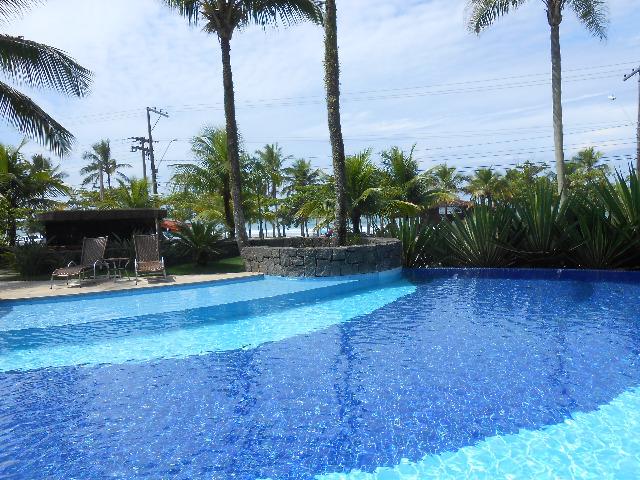 Apto 3 dorm no Grand Bali, frente mar, segurança 24 hs, lazer completo, mobiliado, ar cond - Foto 18