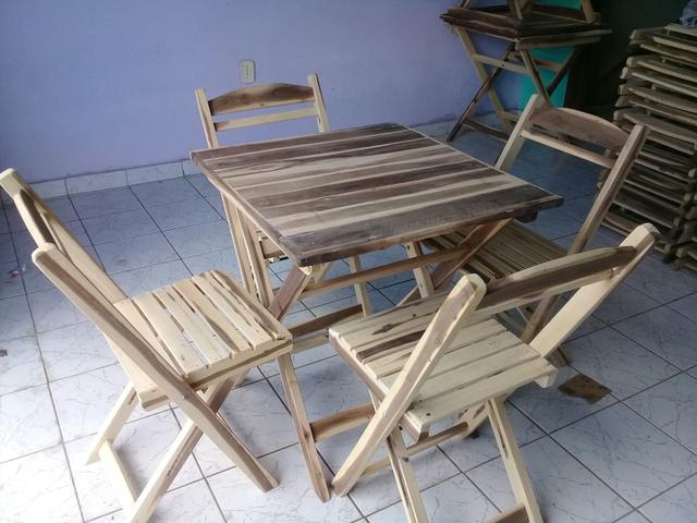 JG Mesa cadeira Dobrável PRONTA ENTREGA - Foto 2