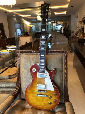Guitarra Les Paul 1959 V H Washed Cherry 2007 - Foto 3