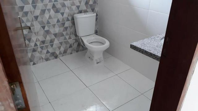 Linda Casa Nova Financia 2/4 Sendo 1 Suíte Na Laje Casa Individual Frente Pra Sombra - Foto 7