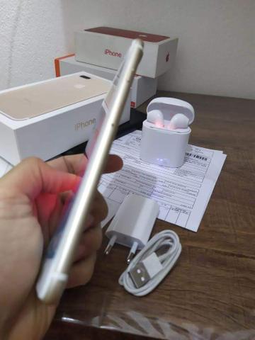 IPhone 7 Plus Gold 128GB (aparelho top!!) - Foto 6