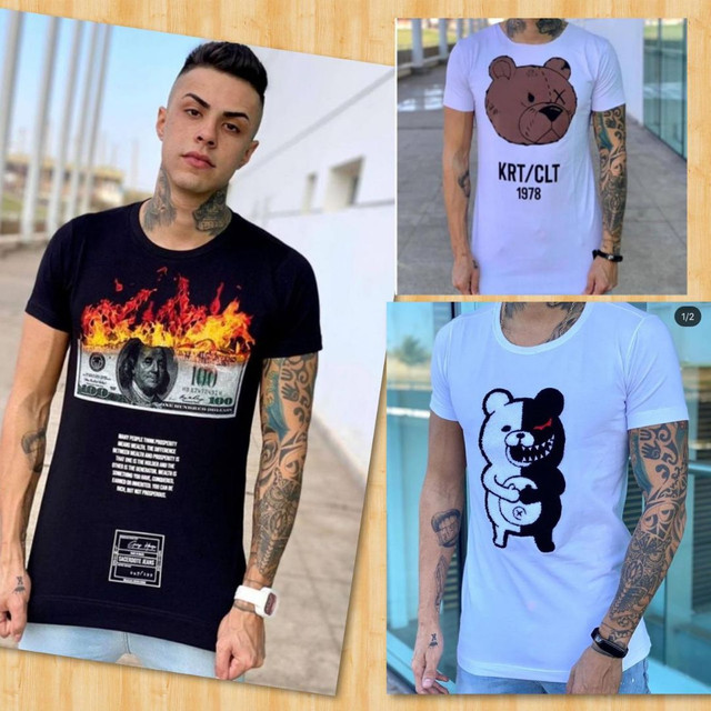 Camisetas Long Line ATACADO e VAREJO - Foto 2