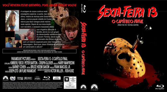 Sexta feira 13 coleção bluray com dublagem e legenda inserida - Foto 4