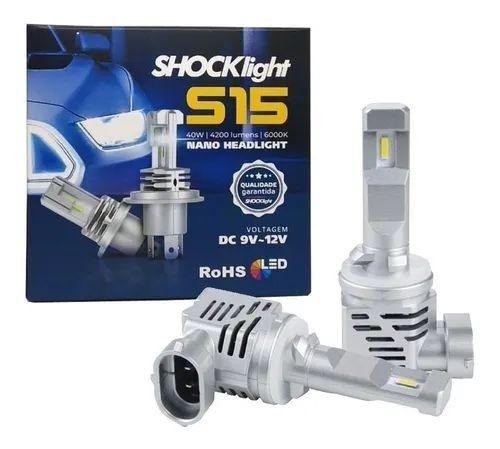 Super Led Nano 8.400 Lúmens H1 H3 H4 H7 H8 H11 H16 H27 Hb3 Hb4