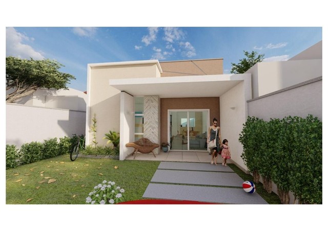 Casa com 3 dormitórios à venda, 97 m² por R$ 359.000,00 - Coaçu - Fortaleza/CE - Foto 2
