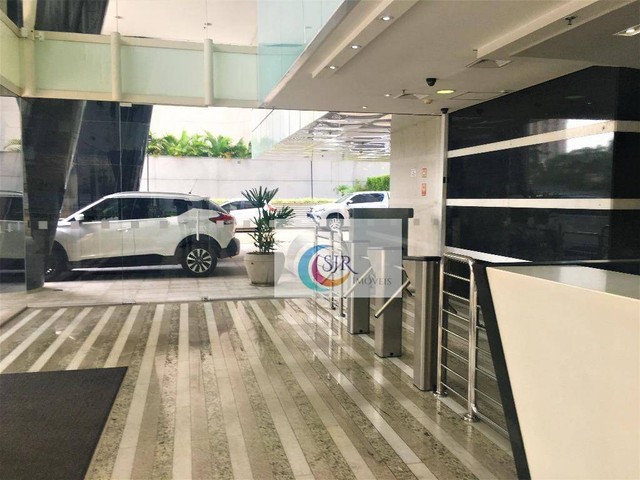 Sala comercial de 390 m² com piso elevado, forro com luminárias, ar condicionado no própri - Foto 5