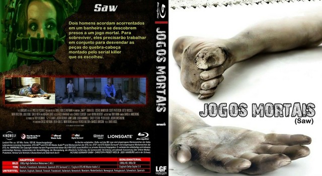 Filme blu ray jogos mortais