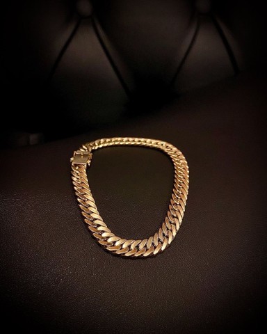 Pulseira em Ouro 18K 750 15 gramas - Foto 5
