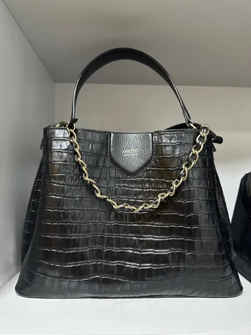BOLSA COURO LEGITIMO AREZZO