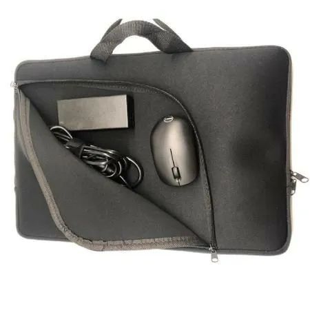 Case bolsa para notebook com alça reforçada e bolso externo - Foto 2
