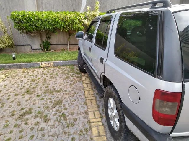 CHEVROLET - BLAZER - 2002/2003 - Azul - R$ 63.999,00 - Nova Eskina  Automóveis e Camionetes