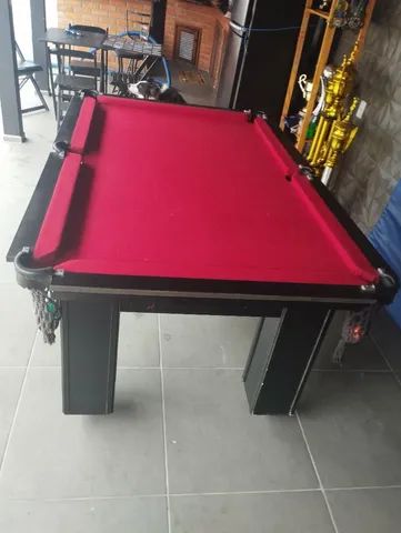 Mesa de Sinuca, semi nova , pouco uso - Esportes e ginástica - Gleba  Fazenda Palhano, Londrina 1251842962