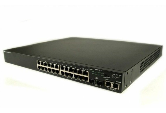 Switch Fast Dell 3524 24 Portas 10/100 + 02 Sfp 1000 