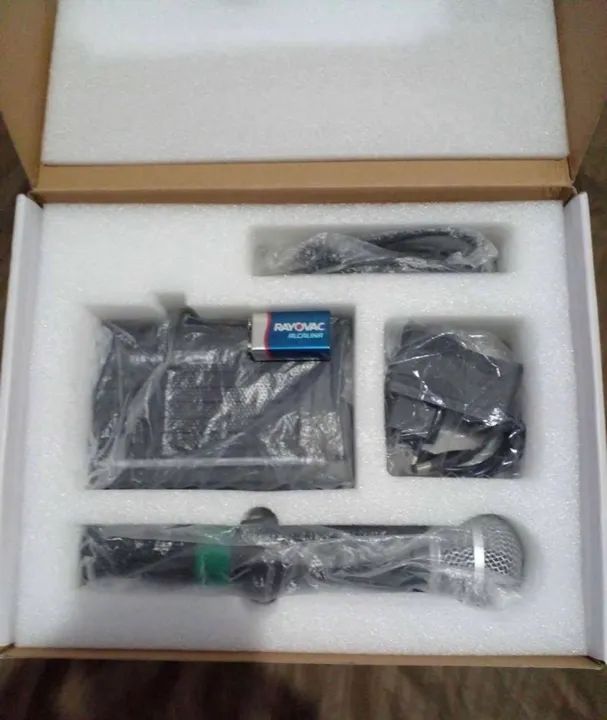 Microfone Sem Fio Profissional Knup KP-910 - Foto 4