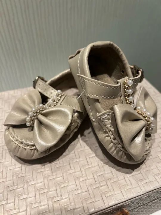 Sapatinho estilo Mocassim Menina - Tamanho 16 - Foto 2