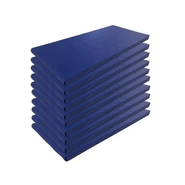 Kit 10 Colchonete Atacado Academia Ginástica Impermeável Tapete Espuma Abdominal Yoga Fit