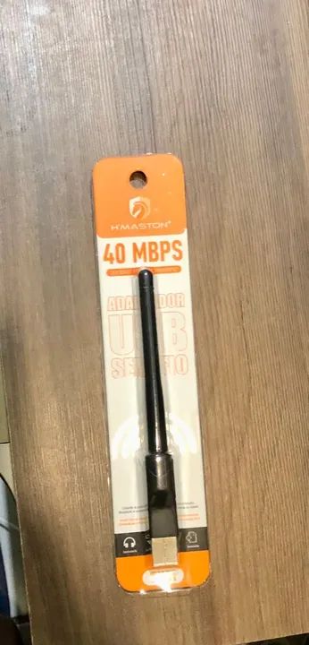 Adaptador Wi-Fi Usb Sem Fio Novo (Garantia)