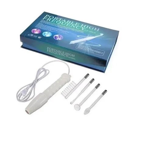 Alta Frequencia Portátil Facial E Capilar Com 4 Eletrodos