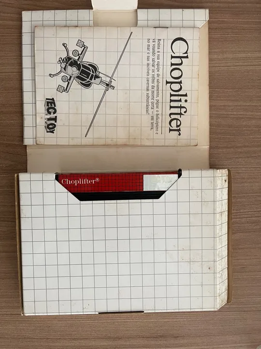 Jogo Choplifter para Tec Toy - Clássico!