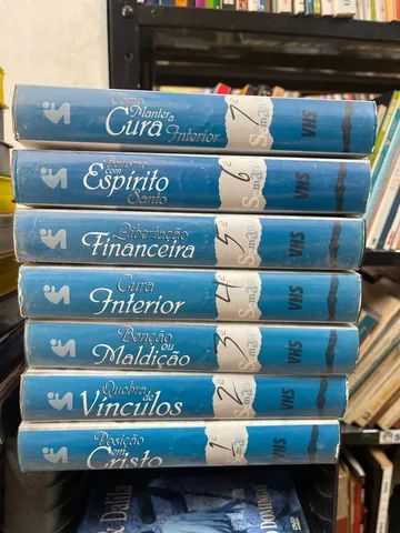 Vhs 7 volumes sete semanas de liderança como manter a cura interior missão evangelica