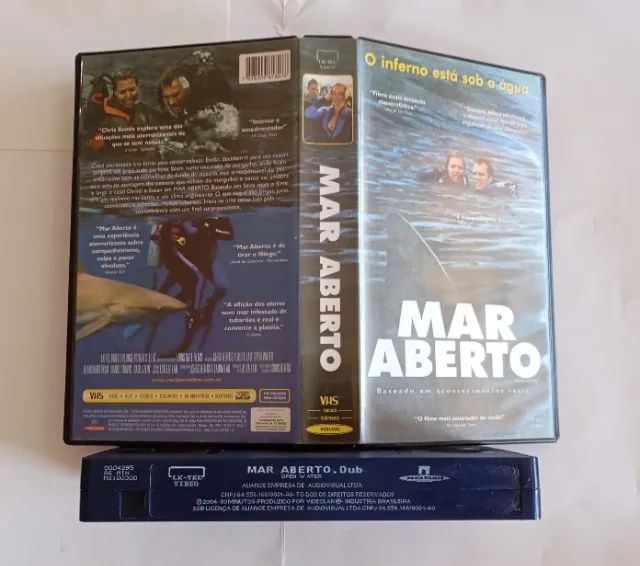 VHS Dublado Mar Aberto
