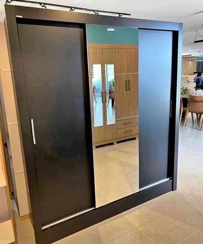 Vendo Guarda roupa porta de correr com espelho ! Entrega Rápida 