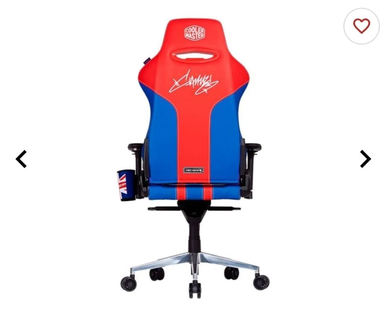 Cadeira Gamer Cooler Master X2 Street Fighter 6 Cammy - Foto 5