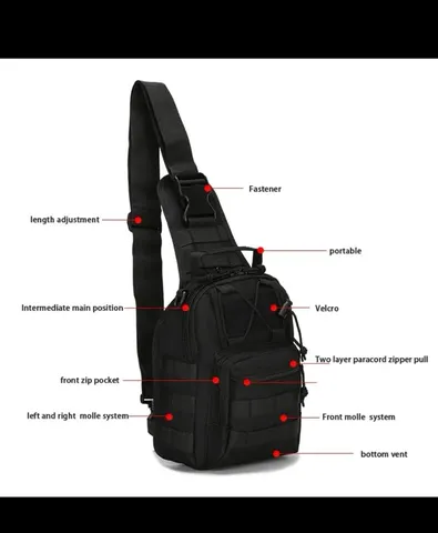 BOLSO MODULAR VERTICAL 2 ZIP LASER CUT