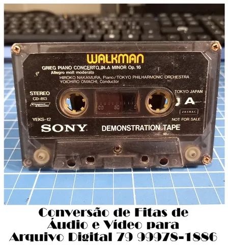 Fita Cassette, K7 e Microcassette para MP3 - Foto 3