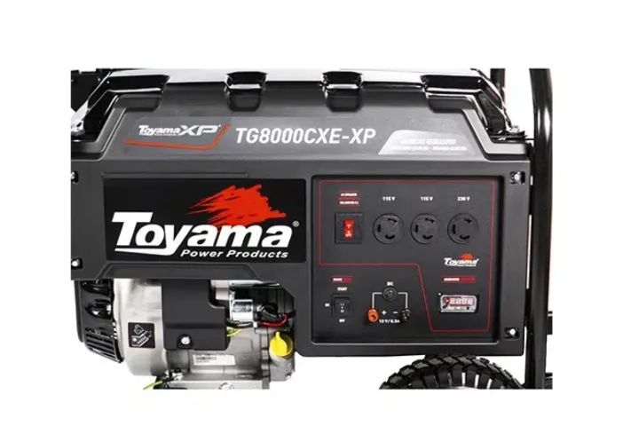 Gerador a Gasolina TG8000 CXE-XP Toyama Partída Elétrica - Foto 2