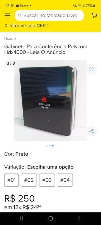 POLYCOM equipamentos profissionais para vídeo conferência 