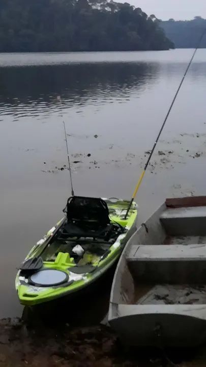 Caiaque leader milha nautica verde camuflado  - Foto 5