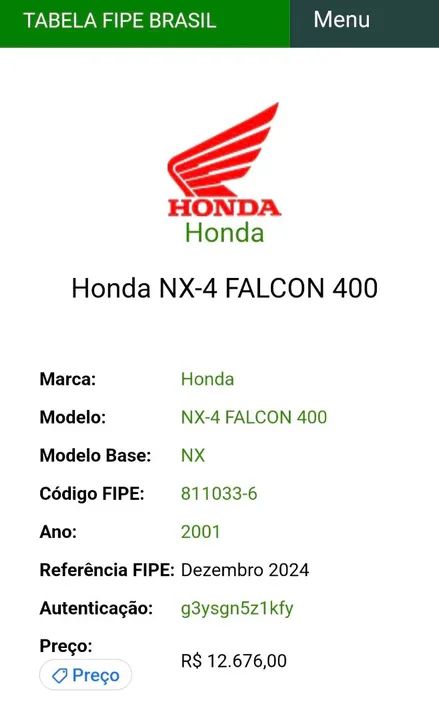 Honda Falcon 400cc - Foto 2