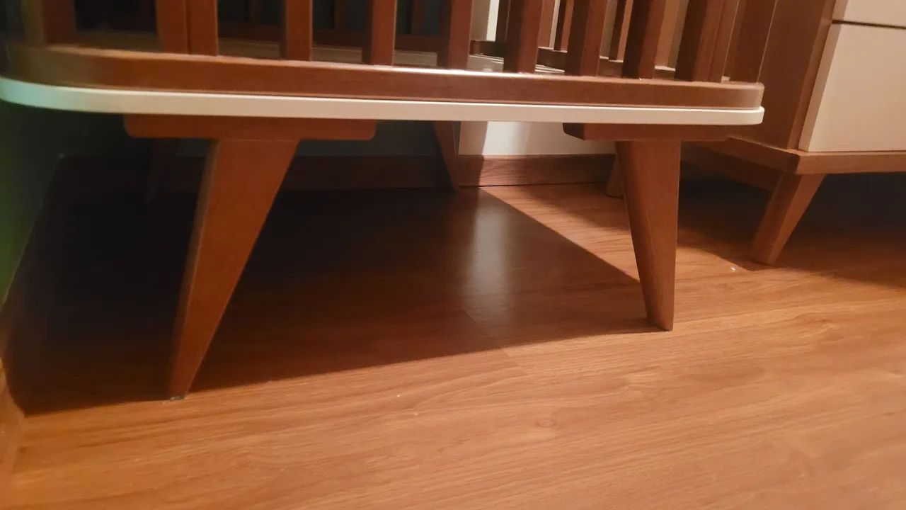 Berço evolutivo Transformare com 2 colchões  - Foto 4