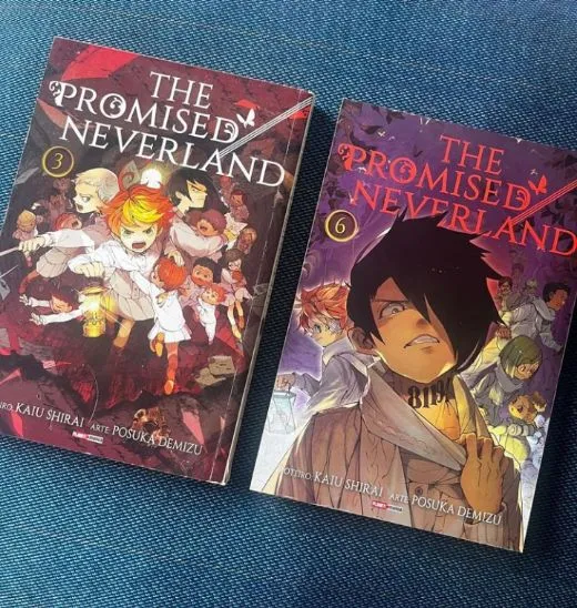 Mangás the promised neverland, capítulos 3 e 6
