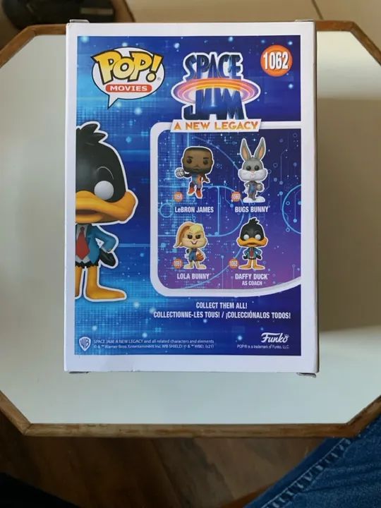 Funko pop Space Jam a new legacy, DAFFY DUCK as coach N:1062 original e novo. - Foto 3