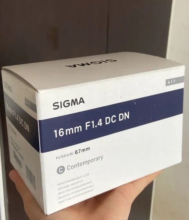 Lente Sigma 16mm F/1.4 Dc Dn Para Sony E - Foto 2