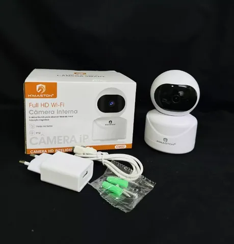 Câmera Interna Full HD Wi-Fi CM02: Proteção em alta definição, conectada à sua rede sem fi