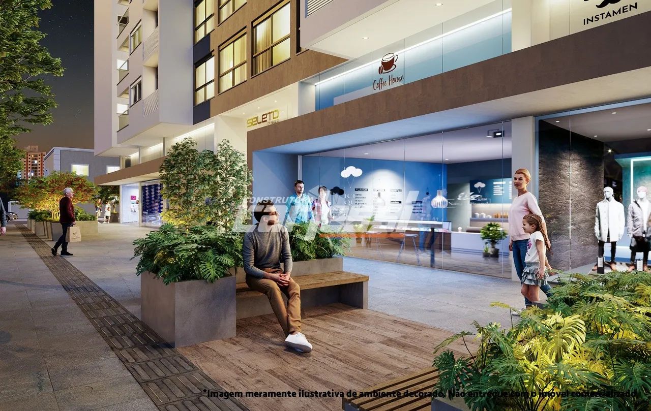 Apartamento com 1 dormitório e 1 suíte A Venda - Trindade Florianópolis SC