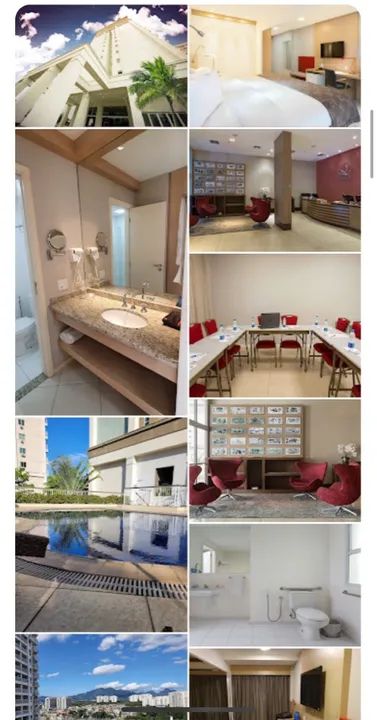 Locação temporada Flat hotel 